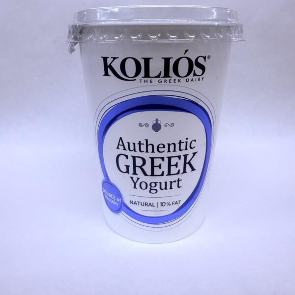 Kol ios Greek Strained Yogurt 10% (500gr)