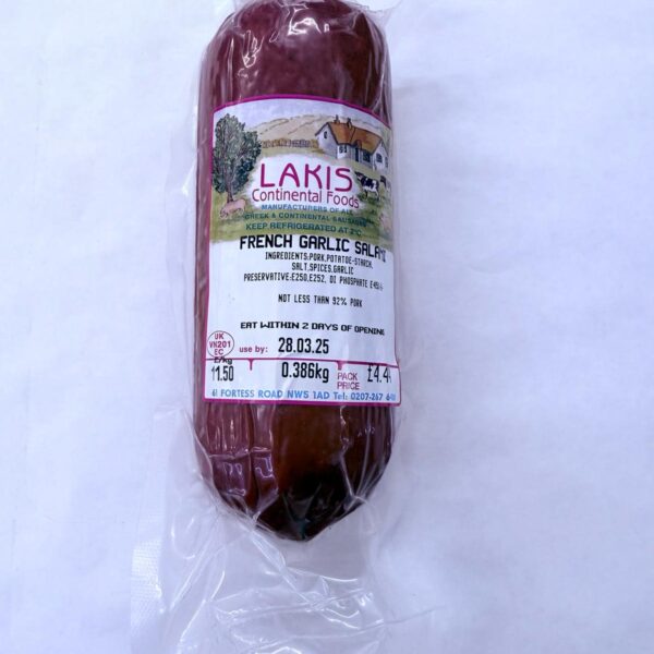French Garlic Salami