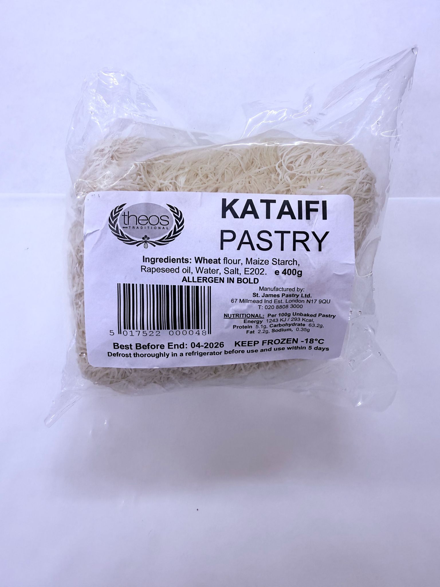 WhatsApp Image 2025-03-27 at 21.00.33 (1) Theos Kataifi Pastry (400gr) - Image 1