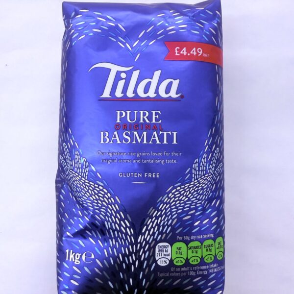Tilda Basmati Rice 1kg