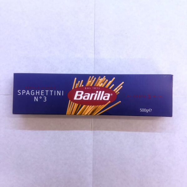 Barilla Spaghettini No.3 (500gr)