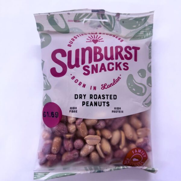 SUNBURST SNACKS-DRY ROASTED PEANUTS