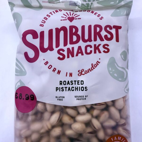 SUNBURST SNACKS-ROASTED PISTACHIOS