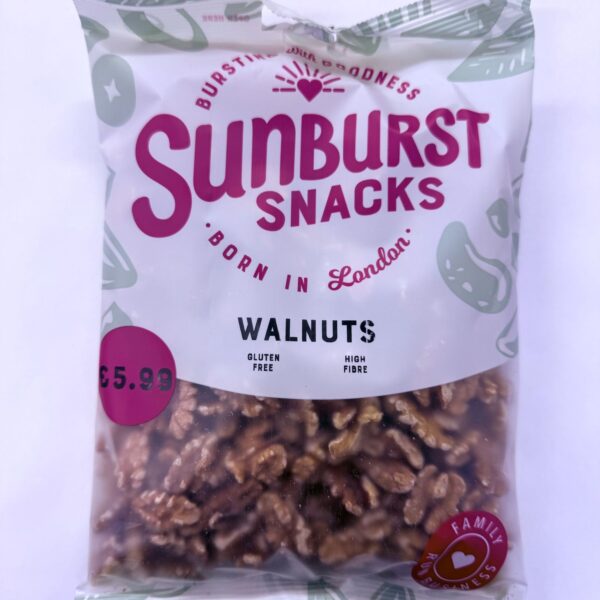 SUNBURST SNACKS-WALNUTS