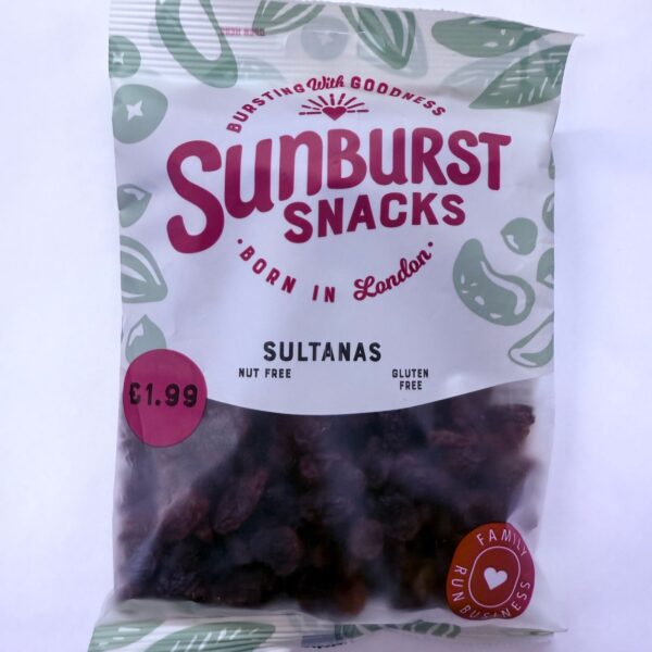 SUNBURST SNACKS-SULTANAS