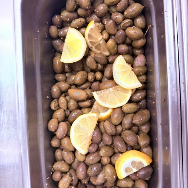 Green Cracked tsakistes Olives (kg)