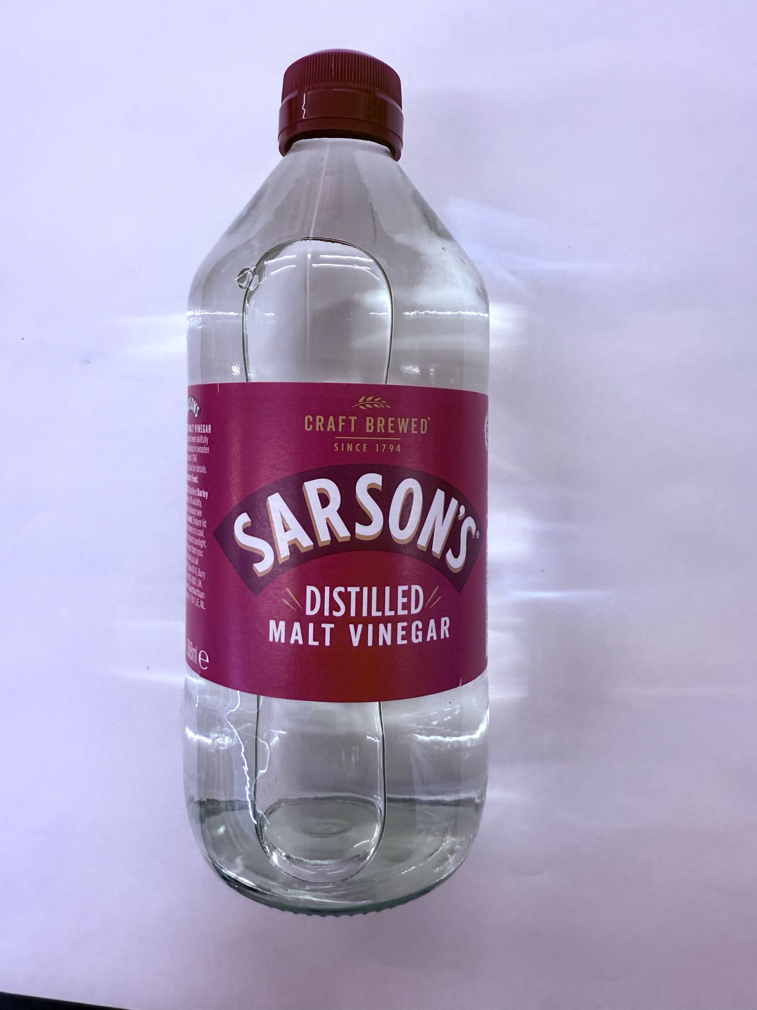 WhatsApp Image 2025-04-04 at 19.53.20 (3) Sarson's Distilled Vinegar (568ml) - Image 1