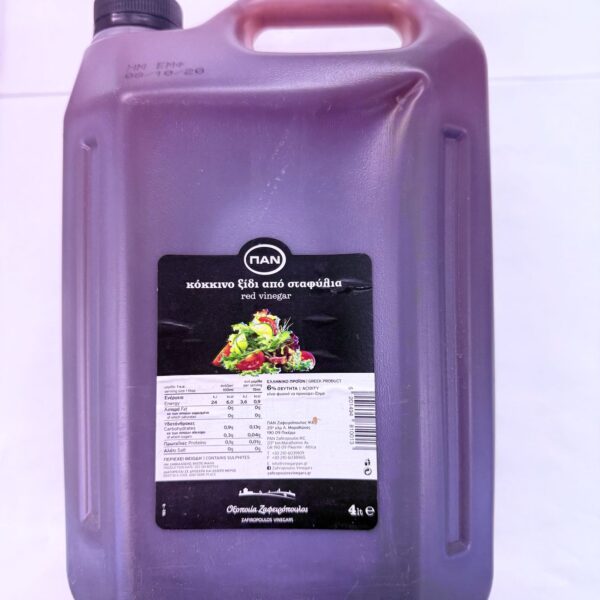 PAN GR Red Wine Vinegar (4L)