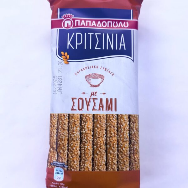 Papad. B/Sticks W/Sesame ( 130gr)