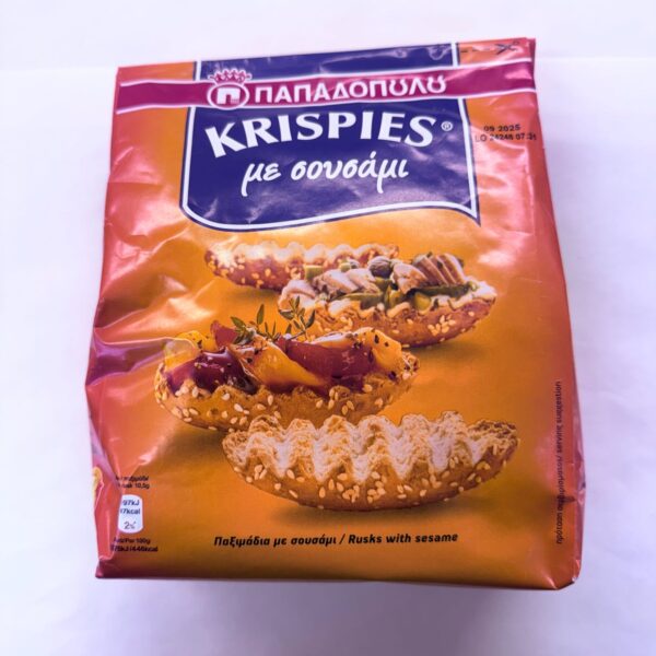 Papad. Krispies Sesame (200gr)