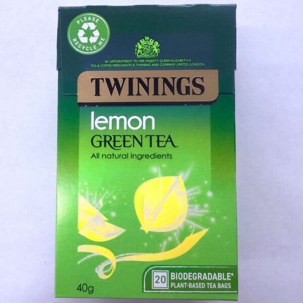 Twinings Lemon Green Tea (Pack-20)