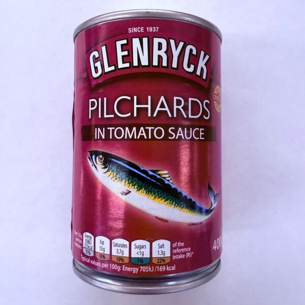 Glenryck Pilchards in Tomato (400gr)
