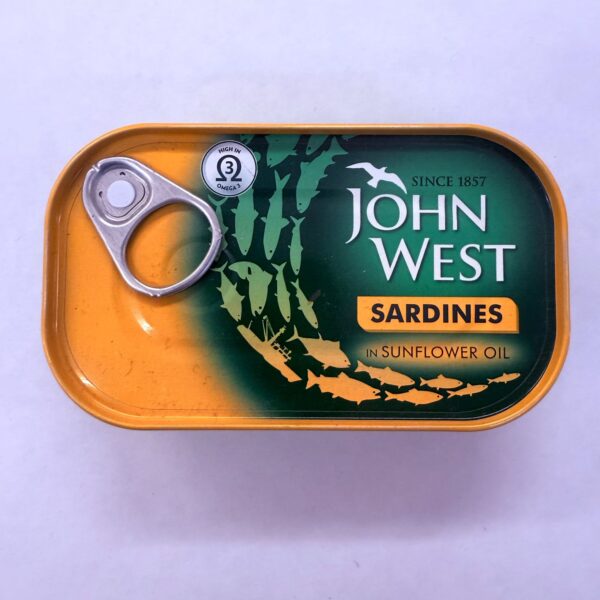 JW Sardines in s/flower oil (120gr)