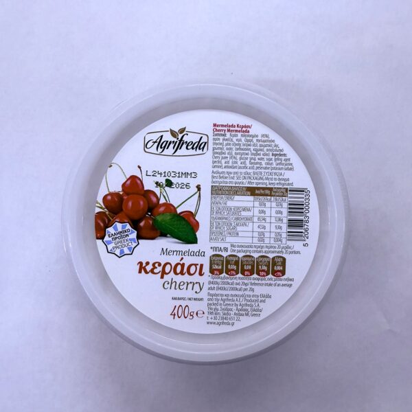 Agri freda Cherry Jam (400gr)