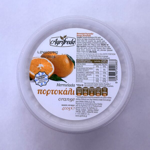 Agrifreda Orange Jam (400gr)
