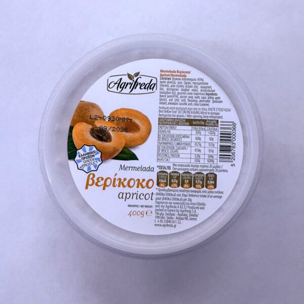 Agri freda Apricot Jam (400gr)