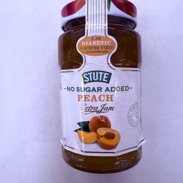 Stute Diab. Peach jam (430gr)
