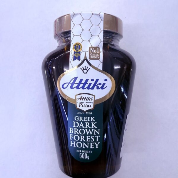 Attiki Dark brown forest honey (500gr)