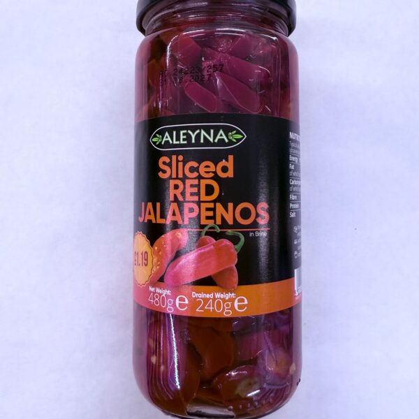 Aleya SI Red Jalapenos (480gr)