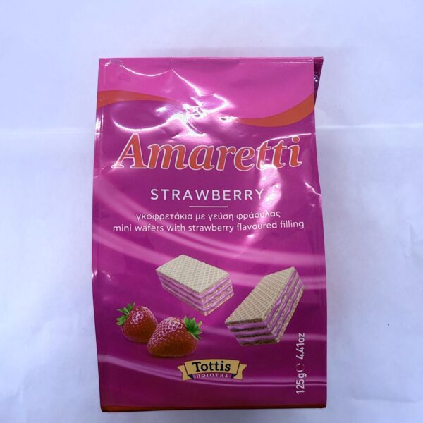 Amaretti Strawberry (125gr)
